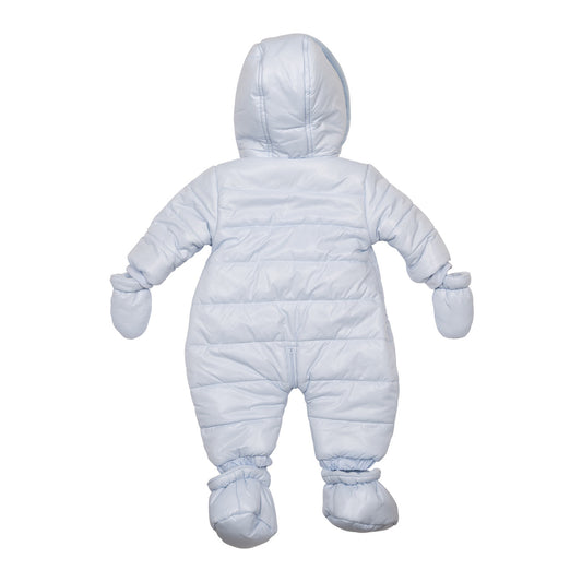 Mintini Baby Boy Blue Padded Snowsuit 6505
