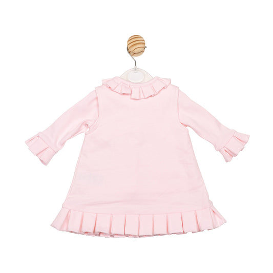Mintini Baby Girl Pink Pinafore & Top Set 6758