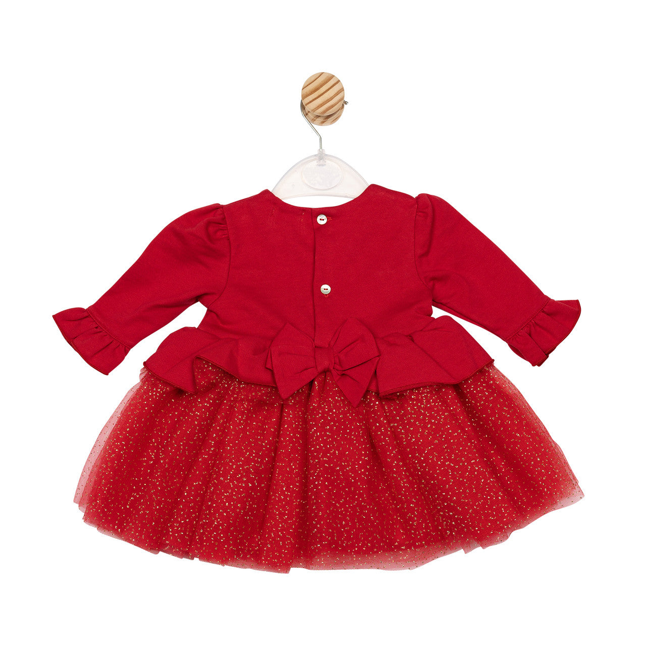 Mintini Baby Girl Red Tulle Dress 6818