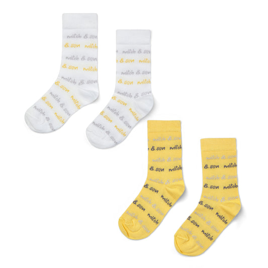 PRE ORDER Mitch & Son Lemon 2 Pack Socks Goliath