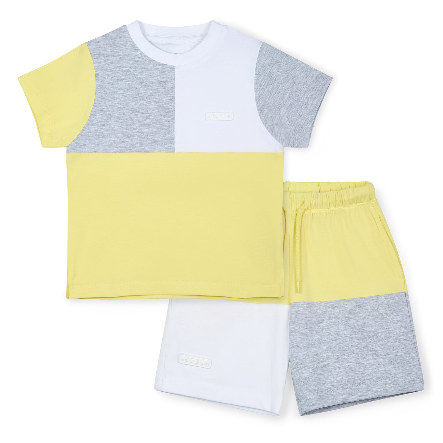 PRE ORDER Mitch & Son Lemon Short Set Gray