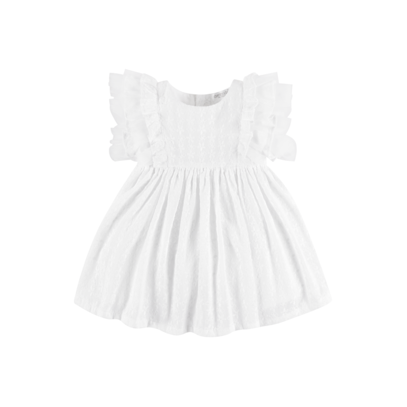 Deolinda - White Dress - 23407 - Bunny and Bear Designer Childrenswear ...
