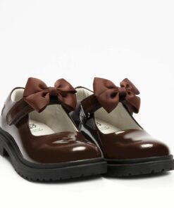 LELLI KELLY Maisie Brown Patent School Shoe