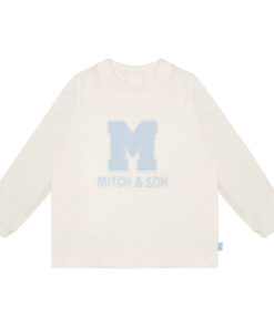 mitch and son boys pale blue top