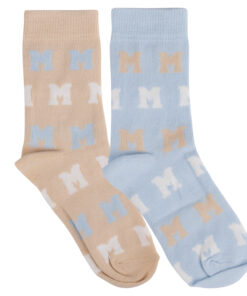 Mitch and Son Pale Blue 2 Pack Socks Anwar