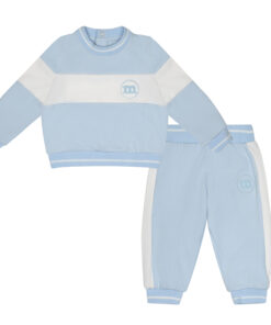 Mitch and Son Mini Pale Blue Panel Tracksuit Dexter