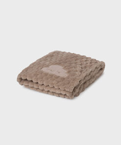 Mayoral Baby Dark Beige Faux Fur Blanket 9491