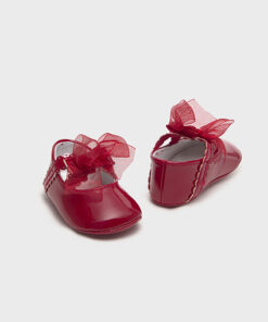 Mayoral Baby Girl Red Occasion Mary Jane Shoes 9791